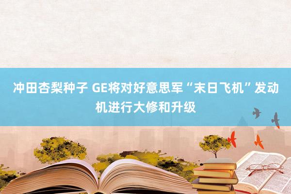 冲田杏梨种子 GE将对好意思军“末日飞机”发动机进行大修和升级