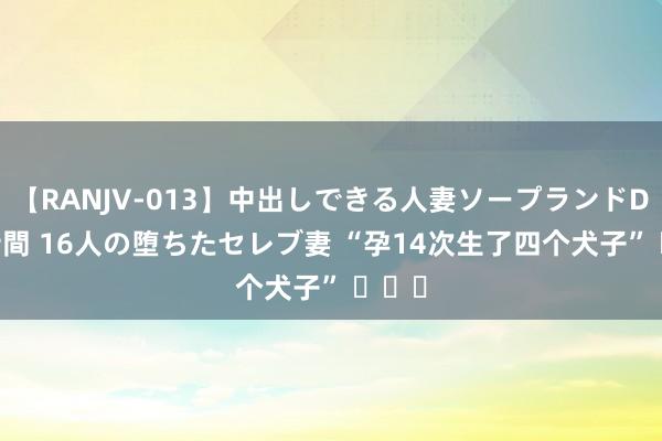 【RANJV-013】中出しできる人妻ソープランドDX 8時間 16人の堕ちたセレブ妻 “孕14次生了四个犬子” ​​​