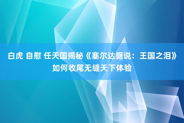 白虎 自慰 任天国揭秘《塞尔达据说：王国之泪》如何收尾无缝天下体验